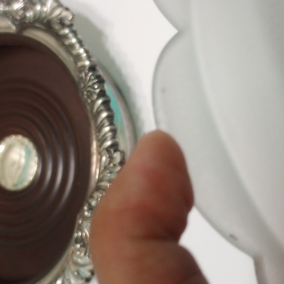 Vintage Wine Coaster-Rare Ancanthus EPM with Glass Insert - Picture 5 of 11